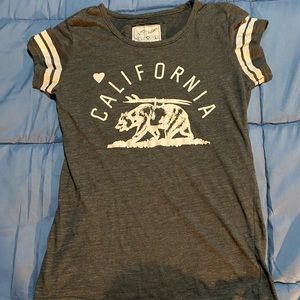 Reflex California, grey t-shirt, size Large